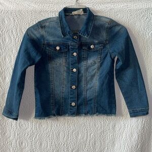 SOHO Blue Cutoff Jean Jacket